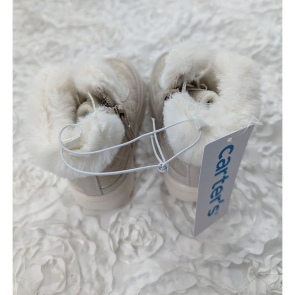 Carters NEW‎ Karley toddler quilted winter boots Size 5 - Picture 3 of 4